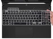 Capa de Teclado para Gaming Laptop ASUS TUF F15/F17, Preta