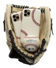 Capa de telefone mcmadley Baseball Leather para iPhone 13 Mini