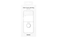 Capa de telefone SAMSUNG Galaxy Z Flip4, capa transparente c