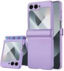 Capa de telefone STORMTAL para Samsung Galaxy Z Flip 6 roxa