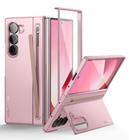 Capa de telefone SURITCH para Samsung Galaxy Z Fold 6 rosa claro