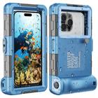 Capa de telefone Underwater Snorkeling Diving Towevine iPhone 15/14/13/12/11 Pro Max/XR/XS/X Samsung Galaxy S24/S23/S22/S21