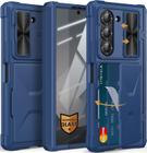 Capa de telefone Vihibii para Samsung Galaxy Z Fold 6 azul