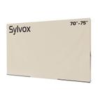 Capa de TV SYLVOX à prova de intempéries para uso externo 70" - 75" com bolso remoto