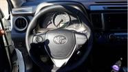 Capa De Volante Costurada Toyota Rav 4 material sintético