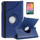 Capa e Película para Galaxy Tab A7 SM T500/T505 10,4" Azul