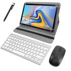 Capa E Teclado + Mouse Para Tablet Samsung T590/T595+ Caneta