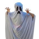 Capa fantasia cosplay fantasma 130cm infantil Halloween