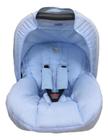 Capa Forro Protetor Para Bebê Conforto Com Capota Menino Azul