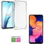 Capa Galaxy A10 Anti Quedas + Película Gel + Kit Aplicação