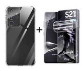 Kit 2X1 Samsung Galaxy S21 Ultra Tela 6.8 - Película de Vidro 3D +  Película de Câmera Nano 5D