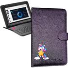 Capa Gato, Unicórnio Coruja c/ Teclado + Caneta P/ tablet M7 Wifi Go