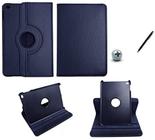 Capa Giratória Compatível com Tablet Ipad MIni 4 Azul marinho + Caneta