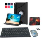 Capa Giratória + Teclado Mouse Bluetooth Mouse pad para Tablet Galaxy A8 10.5 X200/X205