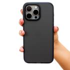 Capa HPrime LightCase Preto Fosc Para iPhone 15 Plus Pro Max