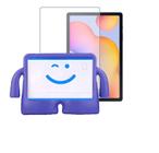 Capa Infantil Iguy + Película Para Galaxy Tab S6 Lite P615 tela 10.4"