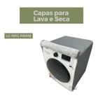 Capa lava e seca lg 11kg prime impermeável flex