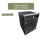 Capa lava e seca lg 11kg prime transparente flex