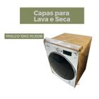 Capa lava e seca philco 12kg pls12b transparente flex - Capas Flex