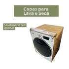 Capa lava e seca samsung 10.2kg qdrive transparente flex