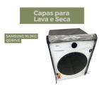 Capa lava e seca samsung 10.2kg qdrive transparente flex