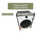 Capa lava e seca samsung 11kg transparente flex - Capas Flex