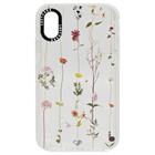 Capa loft case iphone x xs flores minimalistas