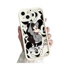 Capa Macia Mickey e Minnie Mouse para iPhone 15/14/13/12/11 - Design Encantador