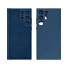 Capa Magnética de Silicone para Samsung Galaxy S25/S24/S23/S22/S21 - Ultra/Plus - Compatível com Carga Sem Fio