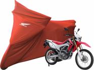 Capa Moto Honda CRF 250L De Tecido Lycra Alta Durabilidade