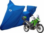 Capa Moto Kawasaki Versys-X 300 Com Bauleto Bau Central