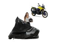 Capa Moto Suzuki VStrom 800 Sol Chuva Poeira Maresia Animais