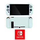 Capa n-switch case proteção joycon verde pastel