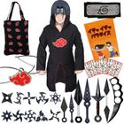 Anime Traje De Halloween Naruto Akatsuki Uchiha Itachi Nuvem