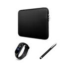 Capa Neoprene + Smart + Caneta Para Tablet Tectoy Pense Bem 10.1 Polegadas