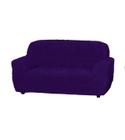 Capa P/ Sofa 3 Lugares Avulsa 21 Elasticos - Roxo