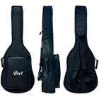 Capa p/ violão folk luxo cargo ny-600 "cort" preto
