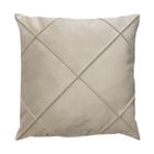 Capa para Almofada Drapeada em Veludo Quadrada Várias Cores