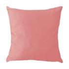 Capa para Almofada em Veludo Liso Quadrada 50x50 Várias Cores