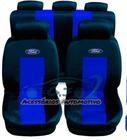 Kit Azul Capa Banco Carro+tapeet Fiesta 96 97 98 99 2000