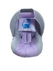 Capa Para Bebê Conforto+Capota Protetora Solar+Protetor De Cinto+Almofadinha