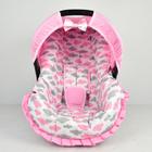 Capa para bebe conforto - nuvem rosa nova