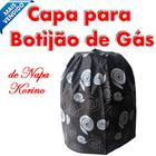 Capa Para Botijão de NAPA - Super Luxo - Para botijão de 13Kg - Panami - PRETO