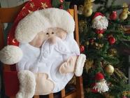 Capa para Cadeira de Natal Papai Noel Luxo