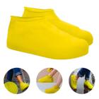 Capa para Calçados Silicone Antiderrapante Amarelo M 35 ao 40