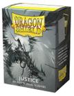 Capa para cartas Dragon Shield Dual Matte Justice Silver 100 CT