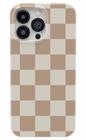 Capa para celular Casely Fit Check Neutral Checker Board iPhone 13 Pro Max