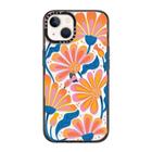 Capa para celular CaseTify Compact iPhone 13 Lazy Daisy Clear Black