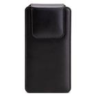 CAPA PARA CELULAR COURO CLIP CINTO PREMIUM EXGG 17,5x8,5x1,5cm PRETO - CELLWAY