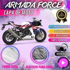 Capa para Cobrir Moto HONDA CBR 1000RR-R 100% Forrada Forro Total Armada Force 100% Impermeável Forro Total Protege Sol Chuva Lona Proteção Automotiva